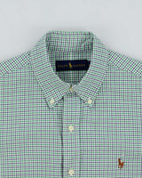 Vintage Ralph Lauren Tattersall Check Long Sleeve Shirt - S