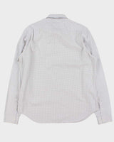 Vintage Y2K 00s Burberry Check Long Sleeve Shirt - L