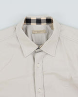 Vintage Y2K 00s Burberry Brit Nova Check Lined Long Sleeve Shirt - L