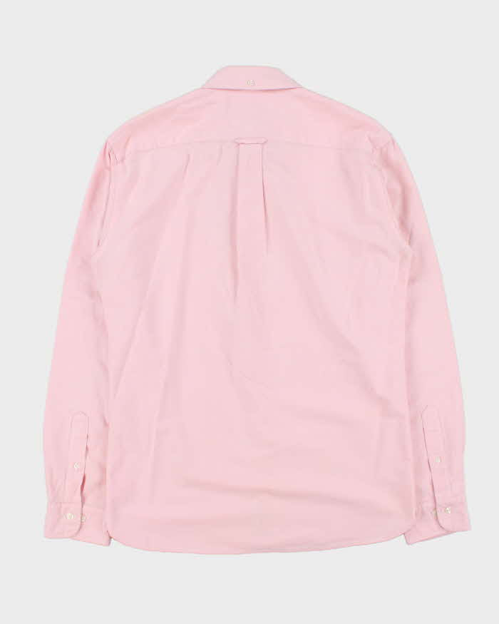 Vintage 00s Brooks Brothers Baby Pink Oxford Long Sleeve Shirt - L