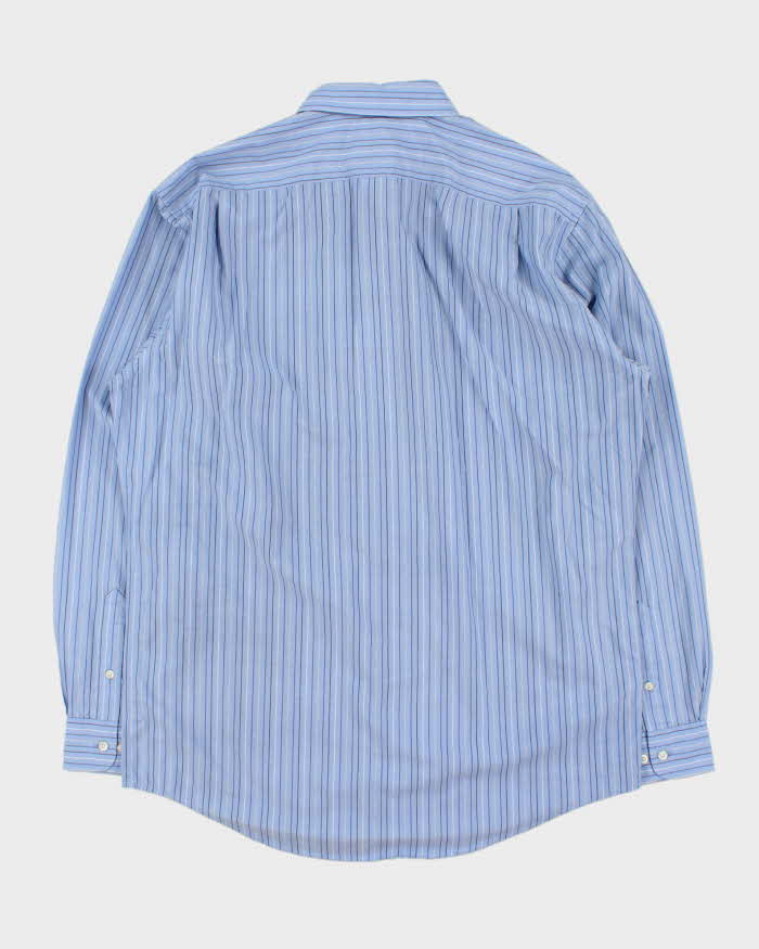 Vintage Y2K 00s Lacoste Striped Regular Fit Long Sleeve Shirt - L