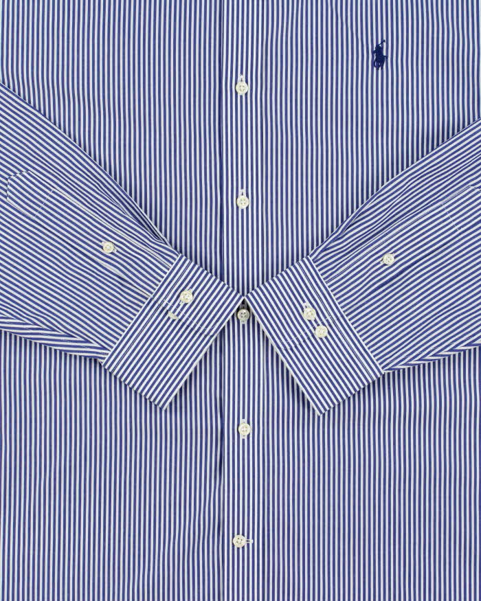Vintage Polo Ralph Lauren Striped Classic Fit Long Sleeve Shirt - XL