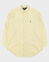 Vintage 1990s Polo Ralph Lauren Blake Oxford Long Sleeve Shirt - M