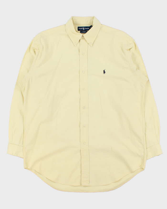 Vintage 1990s Polo Ralph Lauren Blake Oxford Long Sleeve Shirt - M