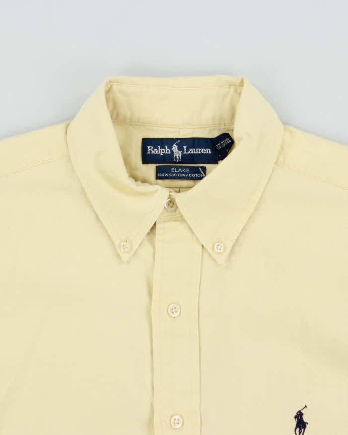 Vintage 1990s Polo Ralph Lauren Blake Oxford Long Sleeve Shirt - M