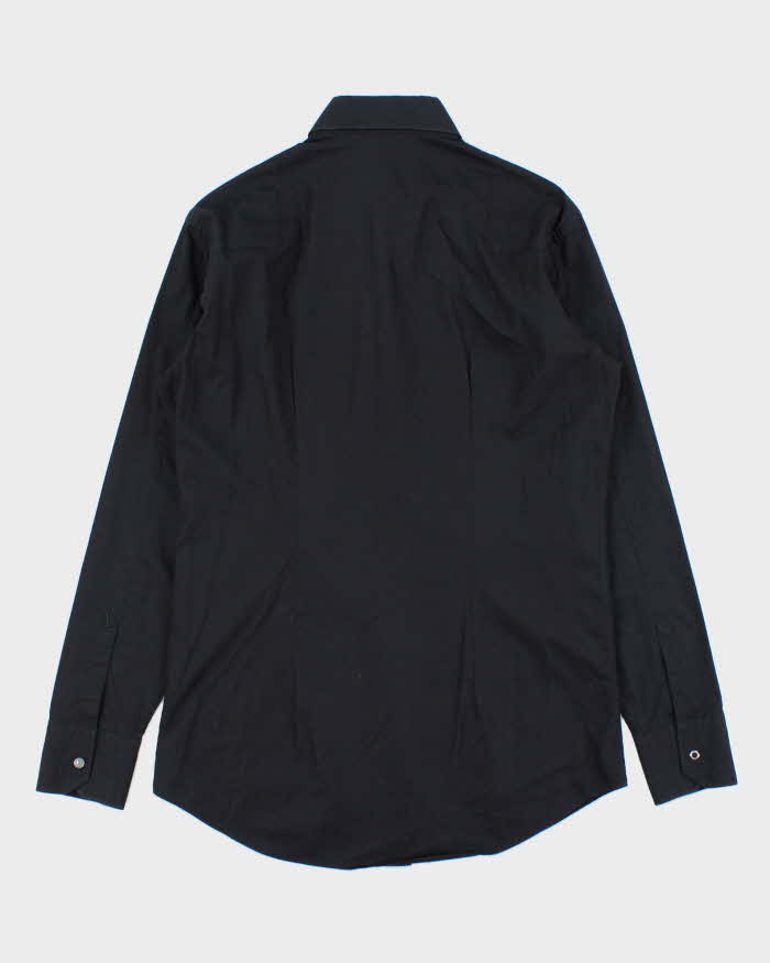Vintage Versace Collection Snap Button Long Sleeve Shirt - M