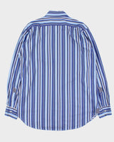 Vintage Y2K 00s Etro Striped Long Sleeve Shirt - L
