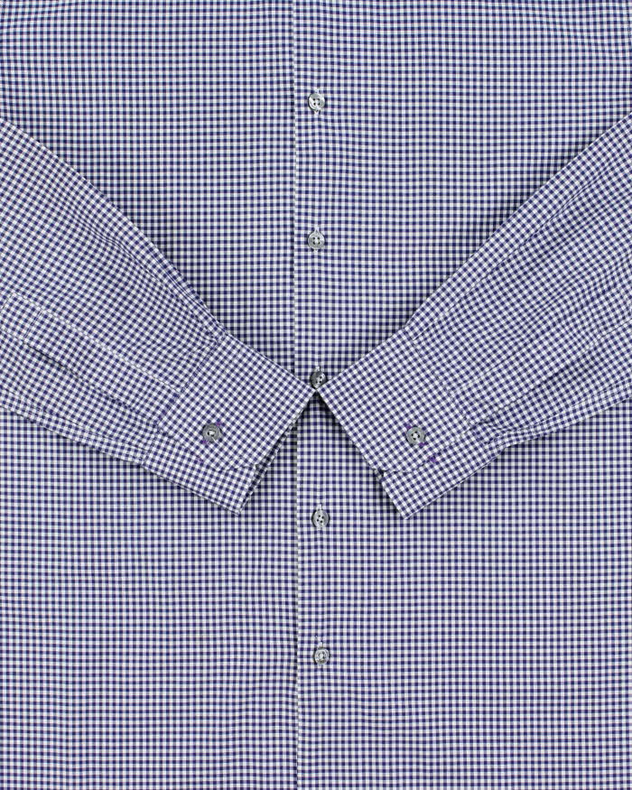 Vintage Y2K 00s Paul Smith Gingham Slim Fit Long Sleeve Shirt - M