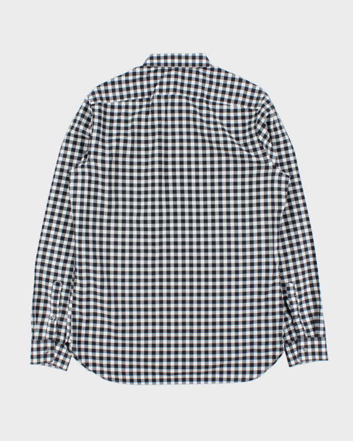 Vintage Y2K 00s Burberry Gingham Check Tailored Fit Long Sleeve Shirt - M