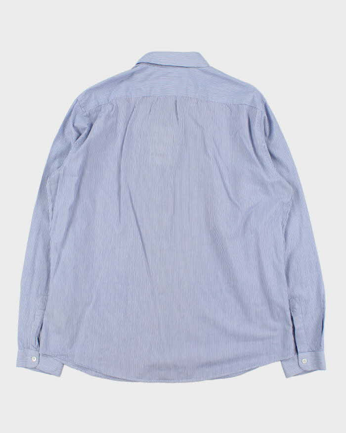 Vintage Y2K 00s Burberry Striped Long Sleeve Shirt - XL