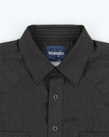 Vintage 1990s Wrangler Striped Snap Button Long Sleeve Western Shirt - XXL