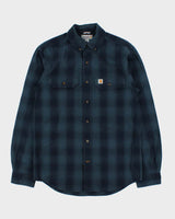 Vintage Carhartt Plaid Relaxed Fit Long Sleeve Workwear Shirt - S