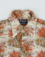 Vintage 1970s Brigade By Arrow Patterned Long Sleeve Shirt - L