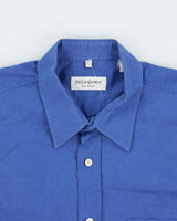 Vintage Y2K 00s Yves Saint Laurent Pima Cotton Long Sleeve Shirt - L