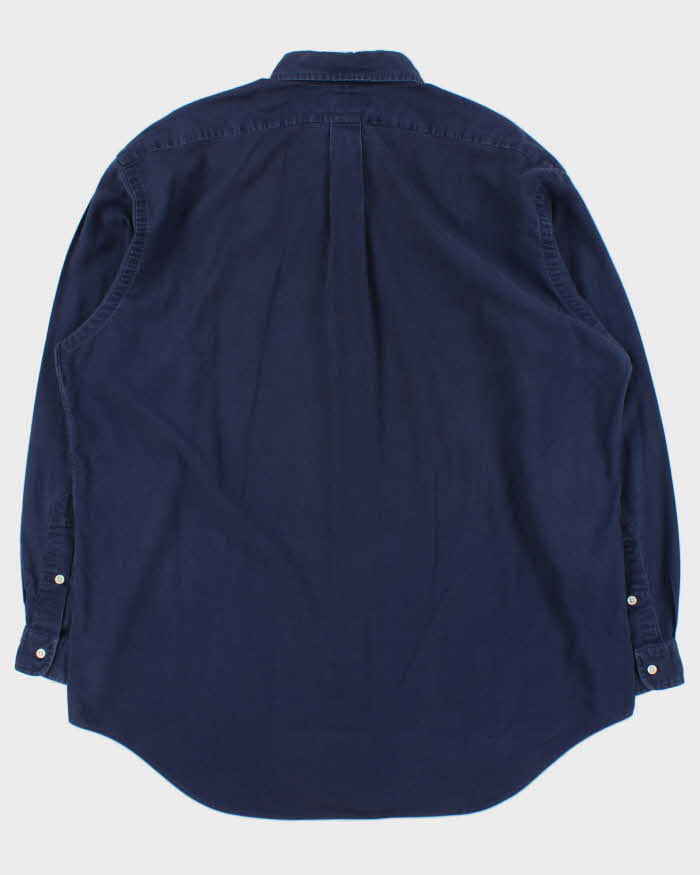 Vintage 1990s Ralph Lauren Blake Navy Long Sleeve Shirt - XL