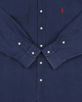 Vintage 1990s Ralph Lauren Blake Navy Long Sleeve Shirt - XL
