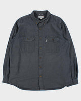 Vintage Carhartt Relaxed Fit Long Sleeve Chambray Workwear Shirt - XL