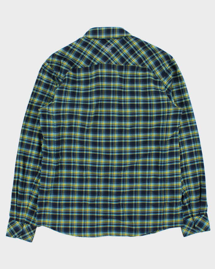 Vintage Arc'teryx Gryson Plaid Snap Button Long Sleeve Flannel Shirt - L