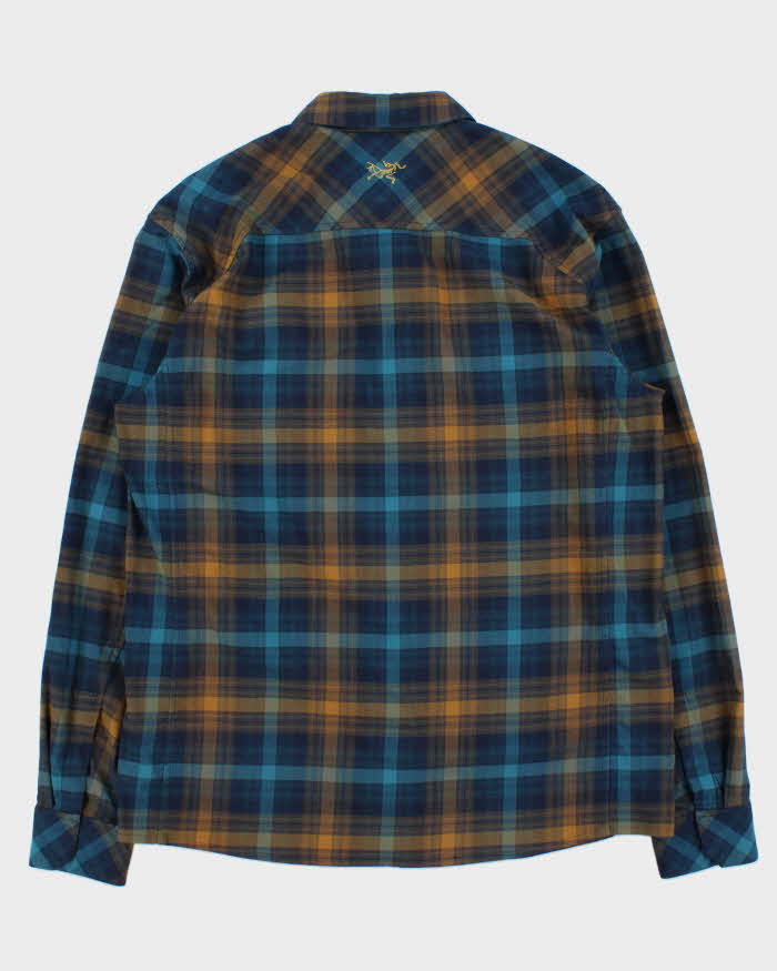 Vintage Arc'teryx Gryson Plaid Snap Button Long Sleeve Flannel Shirt - XL