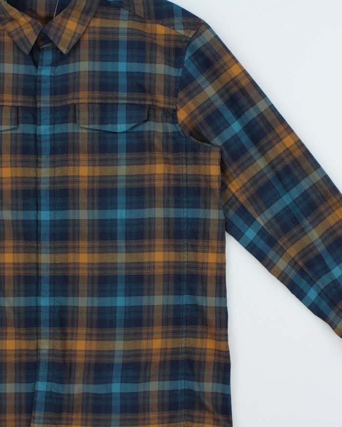 Vintage Arc'teryx Gryson Plaid Snap Button Long Sleeve Flannel Shirt - XL