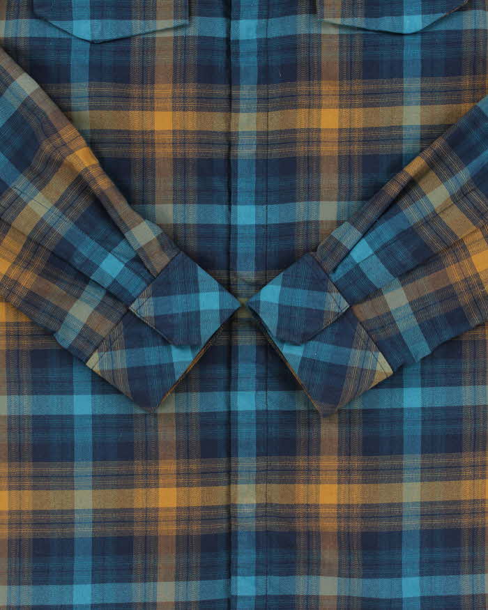 Vintage Arc'teryx Gryson Plaid Snap Button Long Sleeve Flannel Shirt - XL