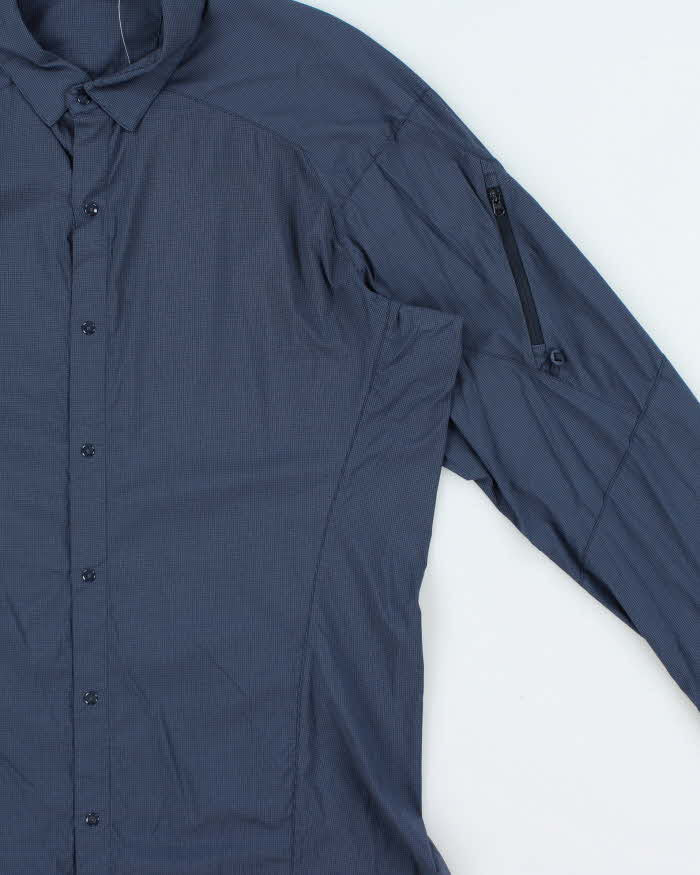 Vintage Arc'teryx Elaho Snap Button Long Sleeve Tech Shirt - L