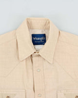 Vintage Y2K 00s Wrangler Rodeo Snap Button Long Sleeve Western Shirt - L