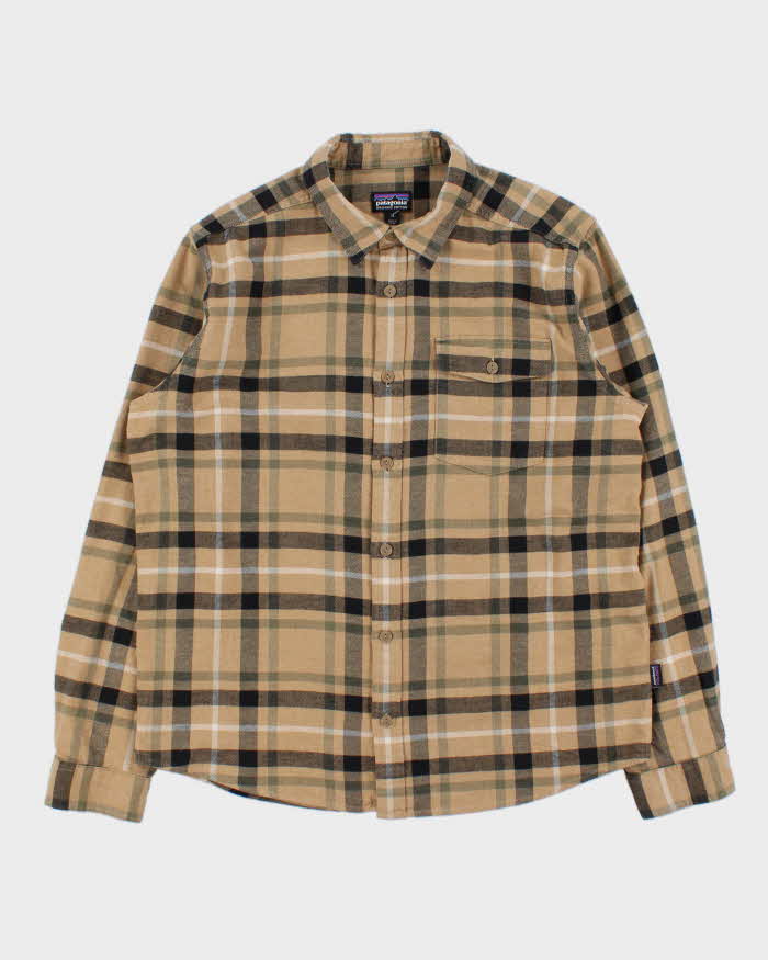 Vintage Patagonia Plaid Organic Long Sleeve Flannel Shirt - M