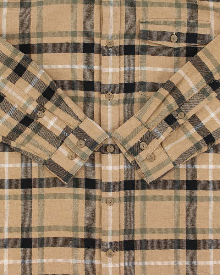 Vintage Patagonia Plaid Organic Long Sleeve Flannel Shirt - M