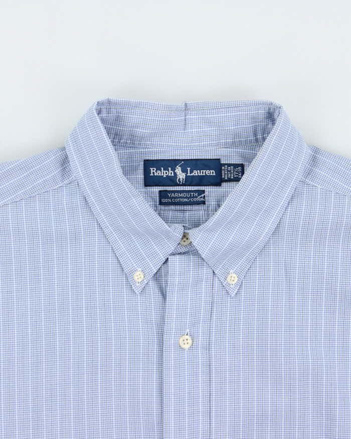 Vintage Y2K 00s Ralph Lauren Yarmouth Striped Long Sleeve Shirt - XXL