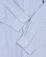 Vintage Y2K 00s Ralph Lauren Yarmouth Striped Long Sleeve Shirt - XXL
