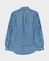 Vintage Ralph Lauren Classic Fit Long Sleeve Denim Shirt - M