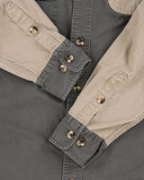 Vintage Cabela's Khaki Long Sleeve Cotton Canvas Hunting Shirt - M