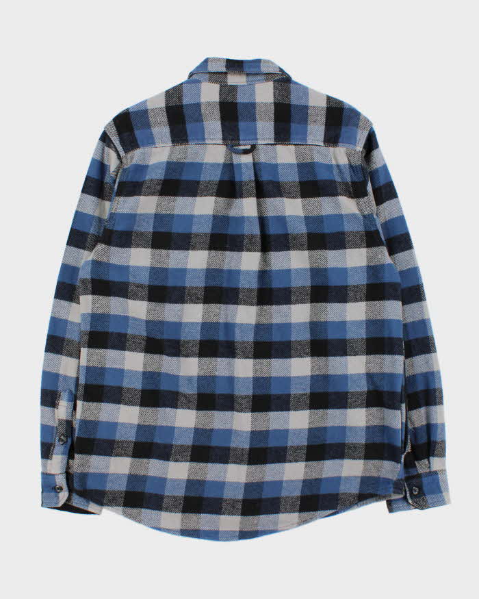 Vintage Orvis Buffalo Check Heavyweight Long Sleeve Flannel Over Shirt - M