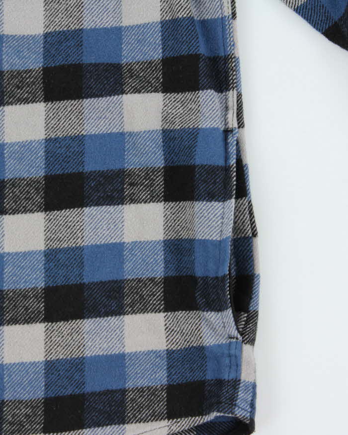 Vintage Orvis Buffalo Check Heavyweight Long Sleeve Flannel Over Shirt - M