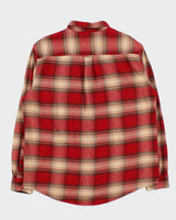 Vintage Orvis Plaid Heavyweight Long Sleeve Flannel Over Shirt - XL