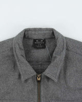 Vintage Oakley Full-Zip Long Sleeve Utility Over Shirt - L