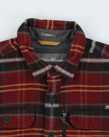 Vintage Eddie Bauer Mountain Ops Plaid Heavyweight Classic Fit Long Sleeve Flannel Over Shirt - L