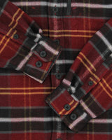 Vintage Eddie Bauer Mountain Ops Plaid Heavyweight Classic Fit Long Sleeve Flannel Over Shirt - L