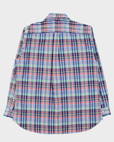 Vintage 00s Brooks Brothers Madras Made In USA Long Sleeve Shirt - XL