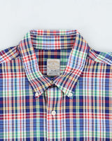 Vintage 00s Brooks Brothers Madras Made In USA Long Sleeve Shirt - XL
