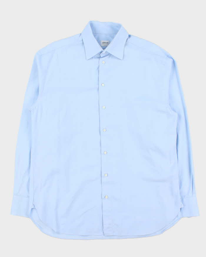 Vintage 00s Armani Collezioni Long Sleeve Dress Shirt - L