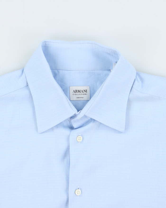 Vintage 00s Armani Collezioni Long Sleeve Dress Shirt - L