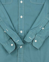 Vintage 1970s Capri California By David Langman Contrast Stitch Long Sleeve Shirt - S