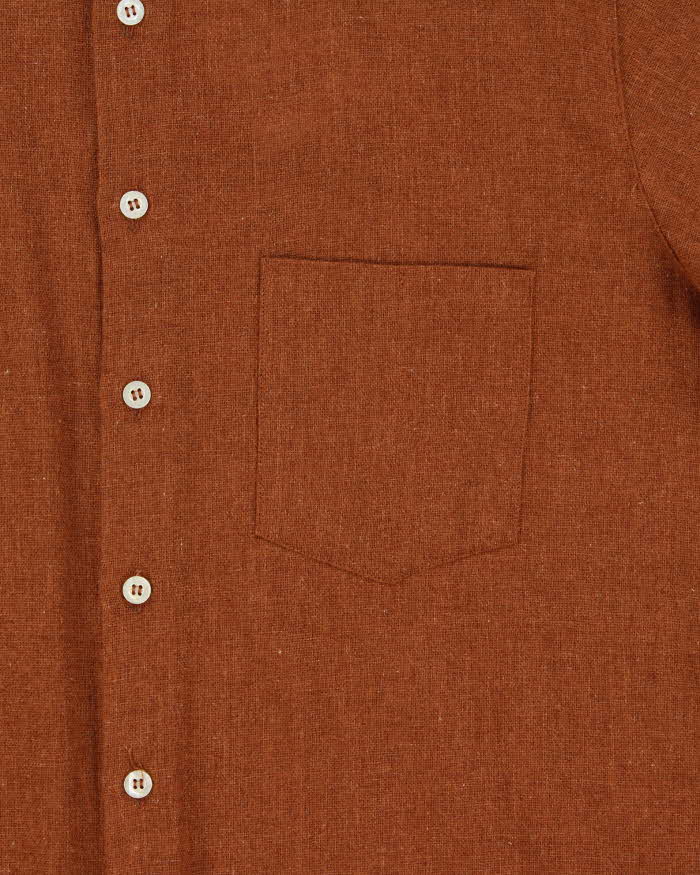 DSWT Vintage Sisley Wool Blend Long Sleeve Shirt - S