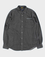 Vintage Y2K 00s Nautica Jeans Stone Wash Long Sleeve Denim Shirt - L