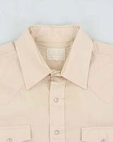 Vintage 1970s Ranchmen Long Tail Pearl Snap Button Long Sleeve Western Shirt - L