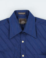 Vintage 1970s John Henry Striped Long Sleeve Shirt - S