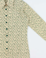 Vintage 1970s Carriage Club Floral Long Sleeve Shirt - L