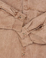 Vintage 1990s Australian Outback Made In USA Canvas Long Sleeve Safari Shirt - XL